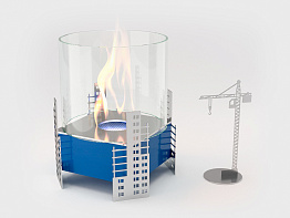 Настольный биокамин Lux Fire &quot;Строитель&quot; КН-Сув-03