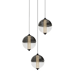 Подвесной светильник Delight Collection MD24022079-3A black/smoky
