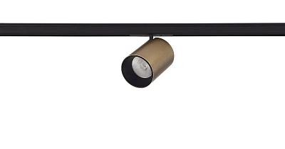 Светильник для Slim Line Mini, Alpha, 7Вт, 3000К, корпус латунь, кольцо черное, коннектор черный DL2