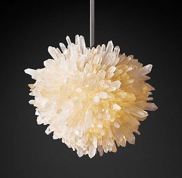 Люстра RH QUARTZ CRYSTAL Лампа-Шар из кристаллов кварца