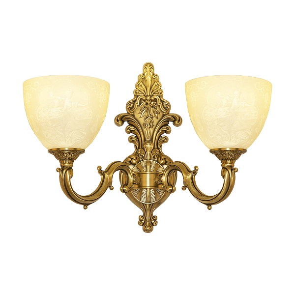 Бра Bohemia Ivele Crystal 7214B14/2/175 FP P1 U Pair