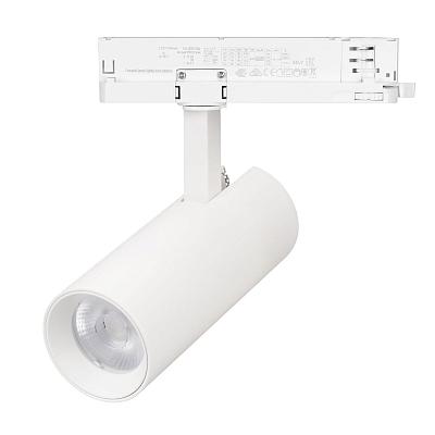 Трековый однофазный светильник Arlight LGD-GERA-2TR-R55-10W Day4000 (WH, 55 deg, 230V) 055040