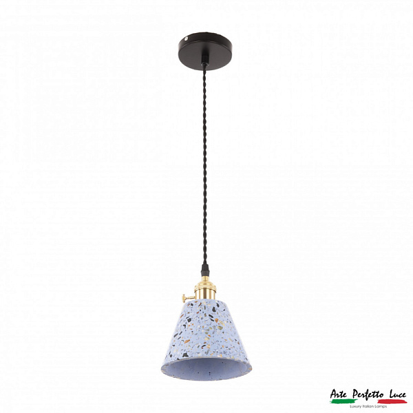 Подвес 3301.7180/150-110 Blue/Marble Arte Perfetto Luce