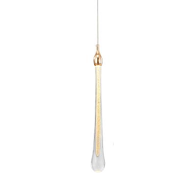 Подвесной светильник Delight Collection Teardrop 20592P-1 gold