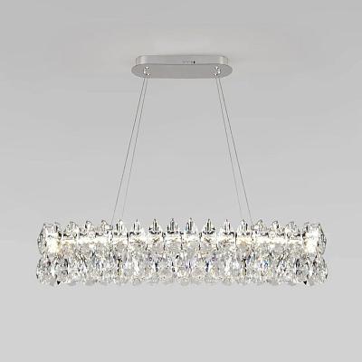 Подвесная светодиодная люстра с хрусталем 90372/1 Strotskis Bogates