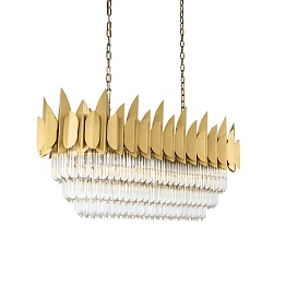 Люстра подвесная LED7 Future Lighting Loft Industry Modern - Edge Square Chandelier