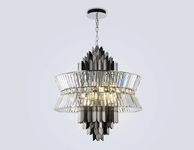 Подвесная люстра с хрусталем Ambrella Light LH41026