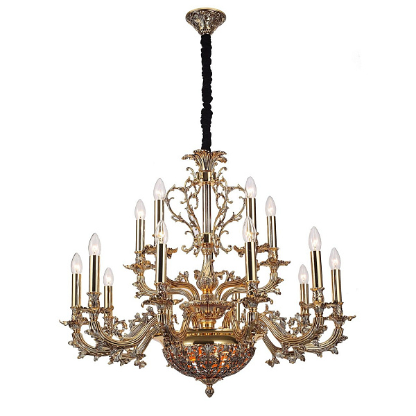 Люстра подвесная Lucia Tucci FIRENZE 1780.15.3 antique gold