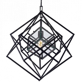 Люстра Cubist Small Chandelier Black Loft Concept 40.1107