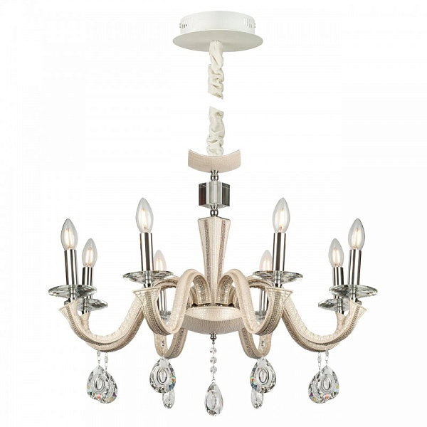 Люстра подвесная AM Group CHARME SP8 WH