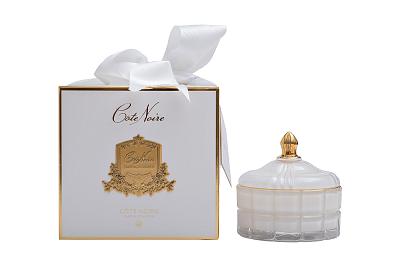 96CN-45003  Свеча ароматическая Жасминовый чай (Jasmine flower tea) в вазе в упаковке 185 гр