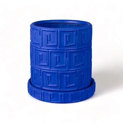 Цветочный горшок Greca Blue Seletti 11500B