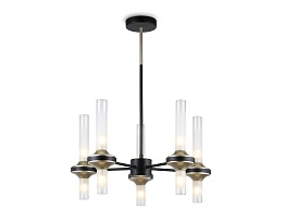 Люстра со стеклянными плафонами на штанге Ambrella Light LH55351