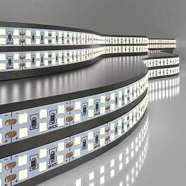 Лента светодиодная двухрядная холодный белый 2835 24V 240Led 18W Elektrostandard 4690389187728