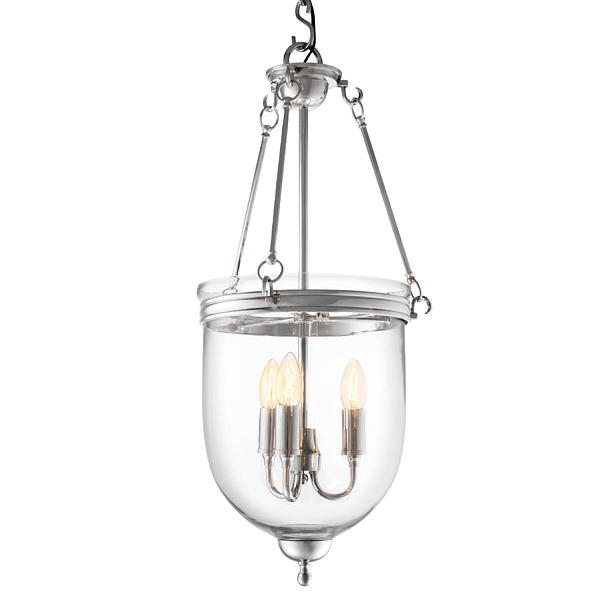 Люстра Lantern Cameron Nickel S