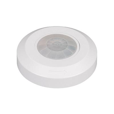 Датчик движения Arlight PRIME-PIR-SURFACE-R76-200W-WH (230V, 0.87A, SLIM) 031845(1)