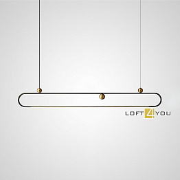 Дизайнерская люстра Loft4you Hico Line Brass L09342