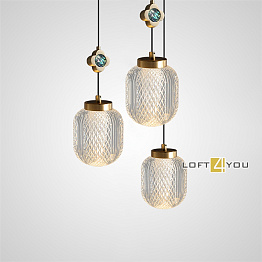 Дизайнерский светильник Tiffani Brass 2 L08854