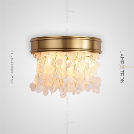 Бра с плафоном из круглых стеклянных подвесок Lampatron VERONA WALL