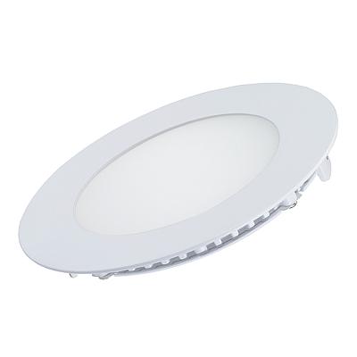Встраиваемый светильник Arlight MS-EDGE-R120-6W Warm3000 (WH, 115 deg, 230V) (IP44 Металл) 049176