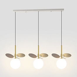 Люстра MATISSE Pendant Triple | серый+белый