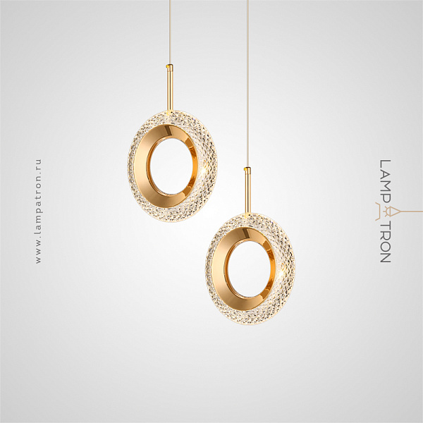 Светильник подвесной KEZIA DUO RING Lampatron kezia-duo-ring01