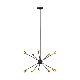 Люстра Generation Lighting Jax Large EC10312MBK