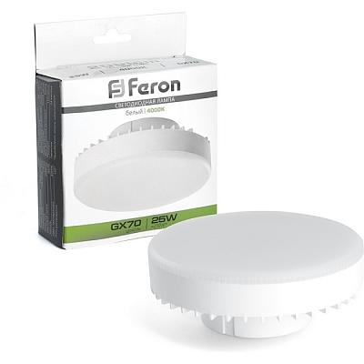 Лампа светодиодная Feron 38269 LB-474 GX70 25W 4000K Feron