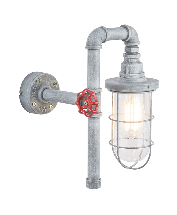 Светильник настенный Globo Bayuda 43001W, E27, 1x60W