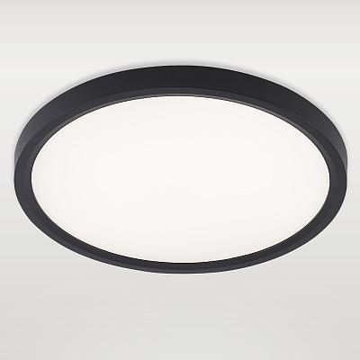 Светодиодный ультратонкий светильник люстра 18W, черный Natali Kovaltseva LED LAMPS 81114/2C