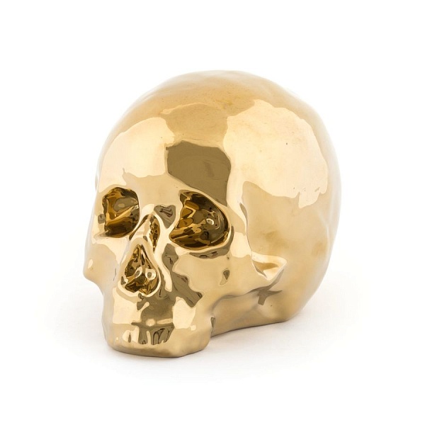 Статуэтка Seletti My Skull Gold 10415 ORO