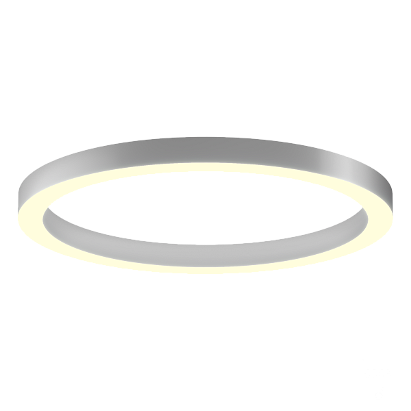 Светильник 6063 кольцо (RAL9003/1250mm/LT70 — 3K/102W)