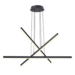 Люстра Rolf Black Lines Chandelier