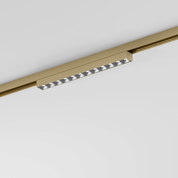 Brass Line Трековый светильник 10W 4000K латунь 85528/01 Elektrostandard