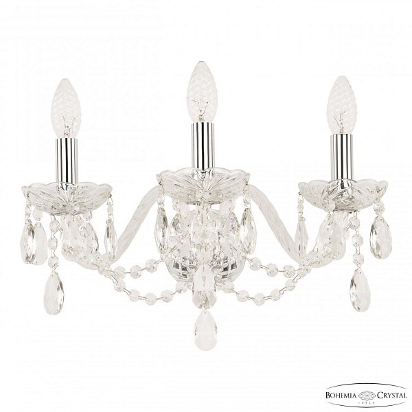 Бра хрустальные 116B/3/165 Ni Bohemia Ivele Crystal