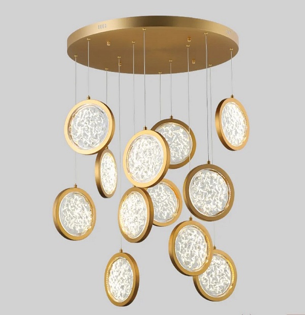 Дизайнерская люстра Луна Lighting Collection D70 By Imperiumloft 192915-26