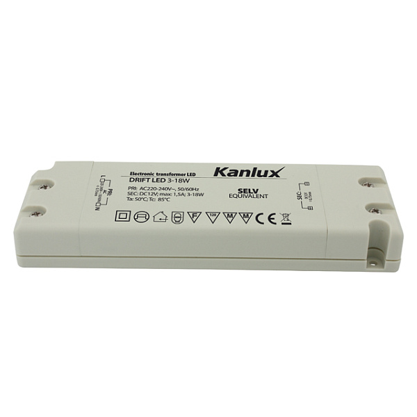 Cветодиодный трансформатор KANLUX DRIFT LED 3-18W