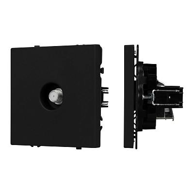 Механизм спутниковой розетки Arlight SCT-NOBE-MST1-SFPL-BK (SAT) (Черный оникс) 054297
