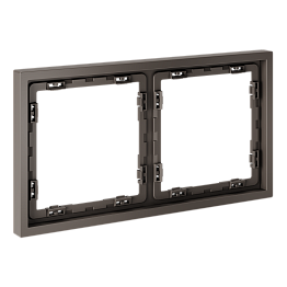 Рамка пластиковая VOLTUM S70 на 2 пост, (капучино) Voltum VLS100214
