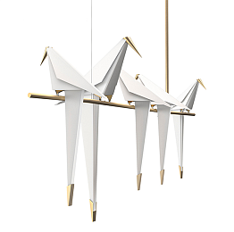 Люстра на штанге Moooi Perch Light Branch Line 5 MP20939