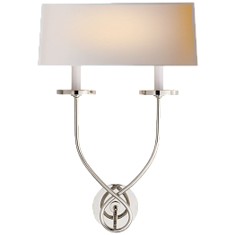 Бра Visual Comfort Symmetric Twist CHD1612PN-NP