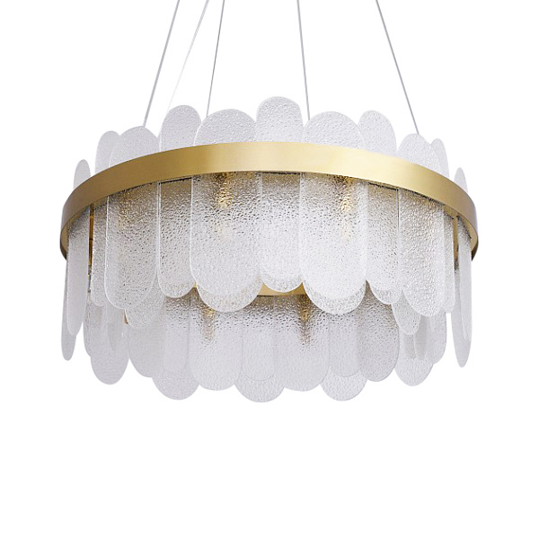 Люстра подвесная LED7 Future Lighting Loft Industry Modern - Leaf Circle PV Chandelier