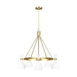 Люстра Generation Lighting Joan 5 EC1015MWT