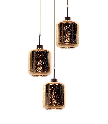 Подвесной светильник Lumina Deco Alacosmo LDP 6811-3 RD GD