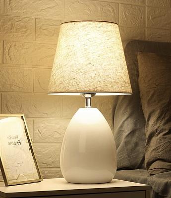 Настольная лампа Амазон хоум Cozy lamp White AMG007768