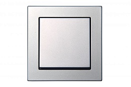 Выключатель Одноклавишный IP44 Серебро LIREGUS EPSILON 28-1721