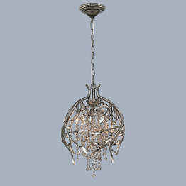 L54003.59 — Люстра подвесная хрустальная L'Arte Luce Garden, 3 лампы, серебро, прозрачный