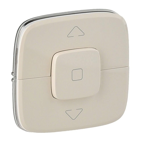 Лицевая панель Legrand Valena Allure выключателя жалюзи слоновая кость 755146
