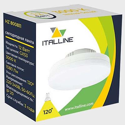 Лампа светодиодная Italline GX53 12Вт 3000K HZ 800811