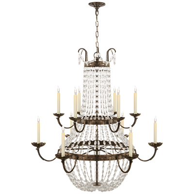 Люстра Visual Comfort Paris Grande CHC1508SHS-SG